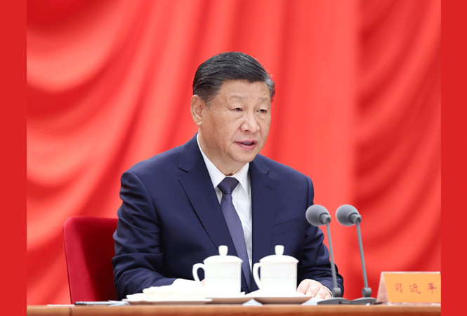 習(xí)近平在二十屆中央紀(jì)委三次全會(huì)上發(fā)表重要講話強(qiáng)調(diào) 深入推進(jìn)黨的自我革命 堅(jiān)決打贏反腐敗斗爭攻堅(jiān)戰(zhàn)持久戰(zhàn)